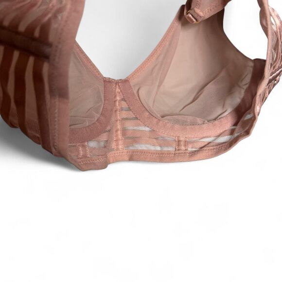 Victorias Secret Dusty Pink Unlined Plunge Bra Size 32C - Picture 4 of 5